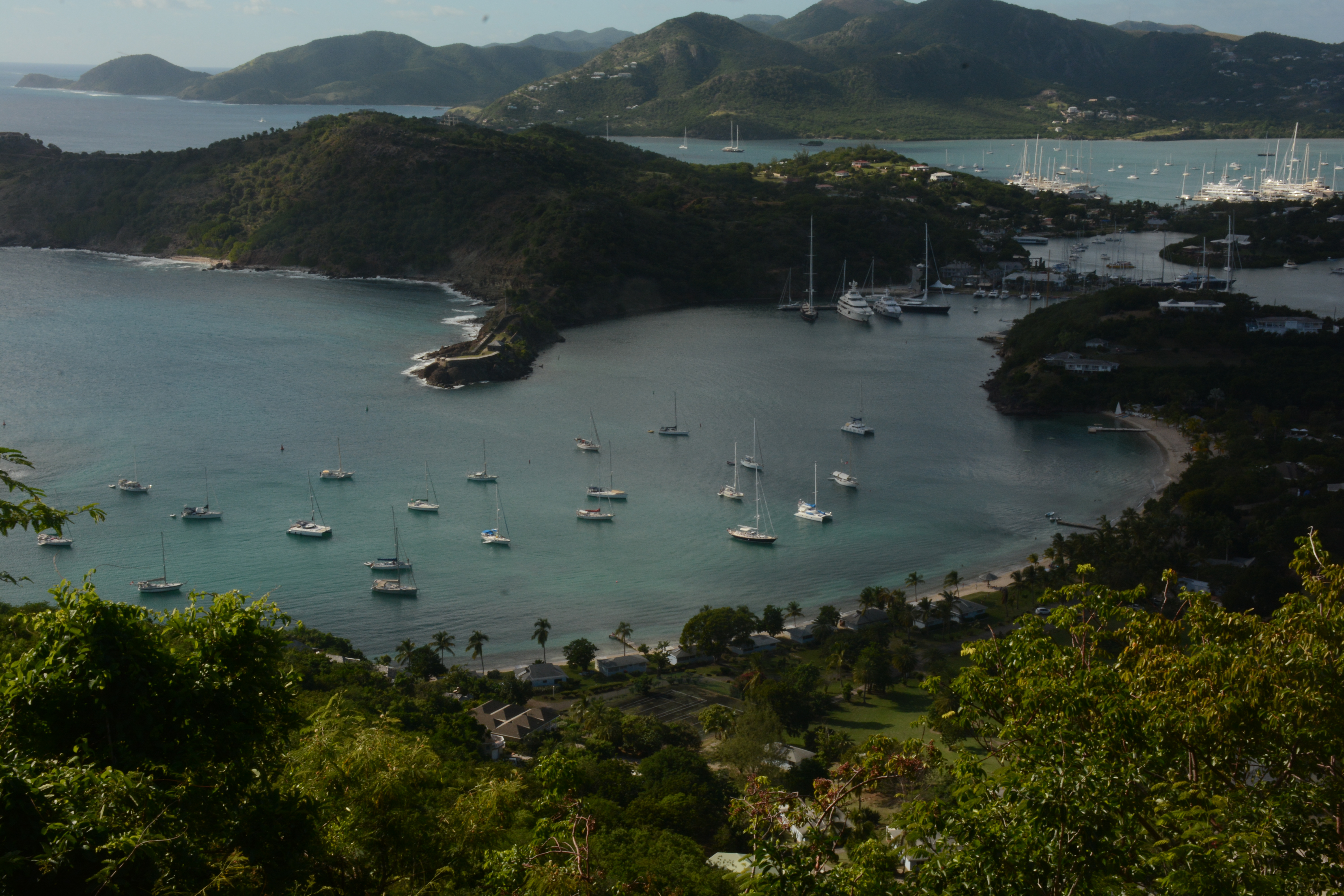 English and Falmouth Harbours